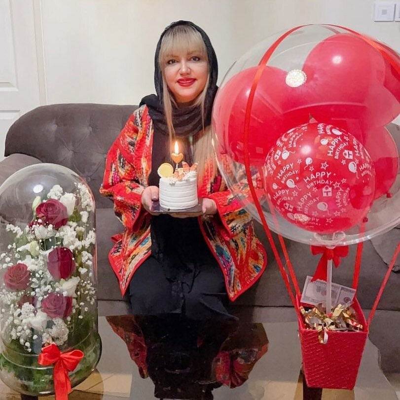 عکس جدید لیلا حشرادی در جشن تولد ۴۶ سالگی اش