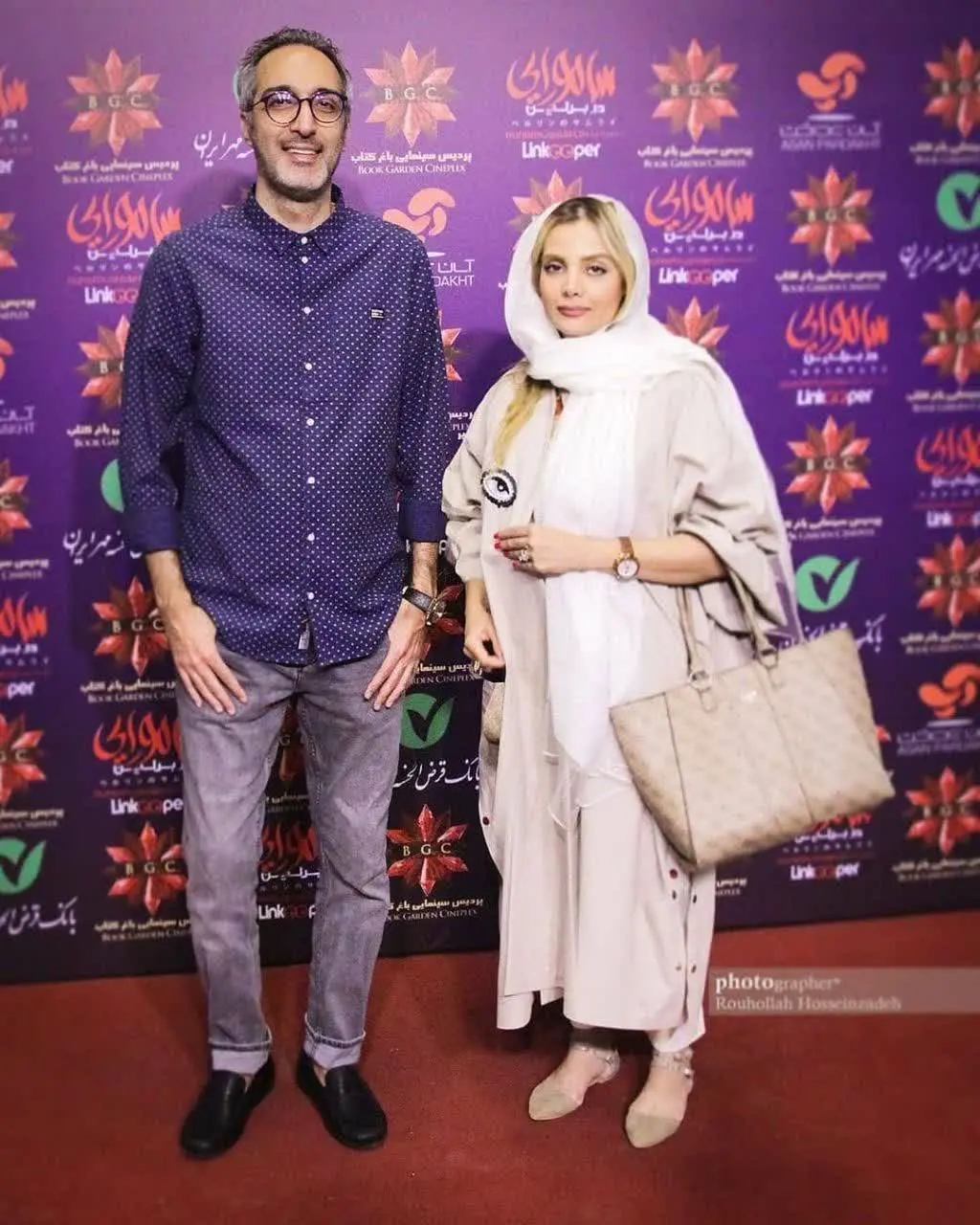 عکس جنجالی امیرمهدی ژله در کنار همسرش/ آقای بازیگر دوست ندارد همسری به این زیبایی داشته باشد!
