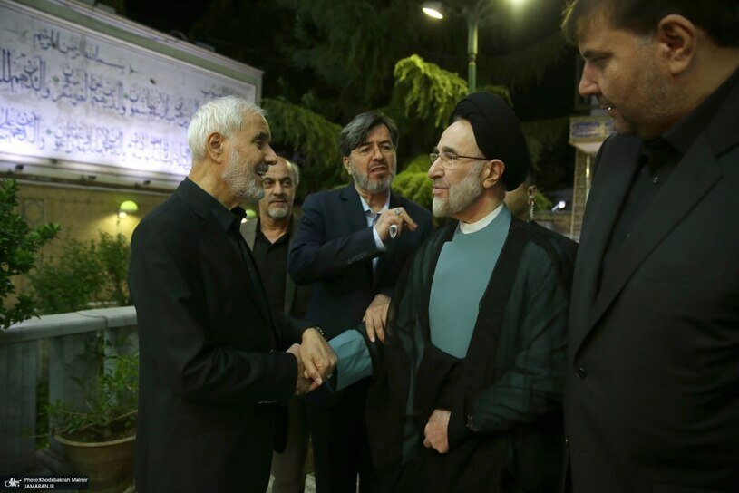 عکس | محمد خاتمی و حسن خمینی در این مراسم ویژه