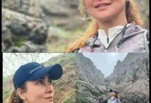 عکس های جدید آنا نعمتی در طبیعت/ چه کسی فکر می کند آنا نعمتی یک کوهنورد حرفه ای است؟