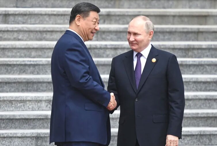 فرش قرمز شی زیر پای پوتین/ چهارمین دیدار رهبران چین و روسیه پس از جنگ اوکراین
