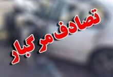 فوت دلخراش ۲۰ نوجوان تهرانی طی سال گذشته به دلیل تصادفات رانندگی
