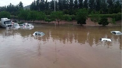 محله‌ای خاص در مشهد که زیر هجوم باران نابود شد