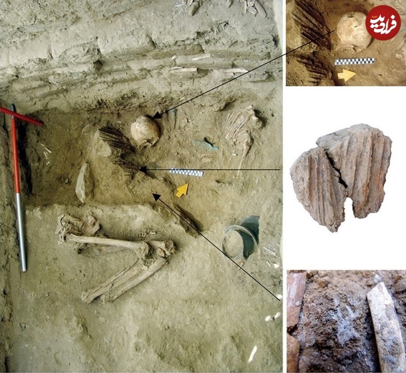 کشف «گرز و سرنیزه» در دو قبر 4 هزار ساله در ایران (+عکس)