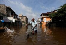 10 کشته و 5 مفقود بر اثر باران شدید در سریلانکا