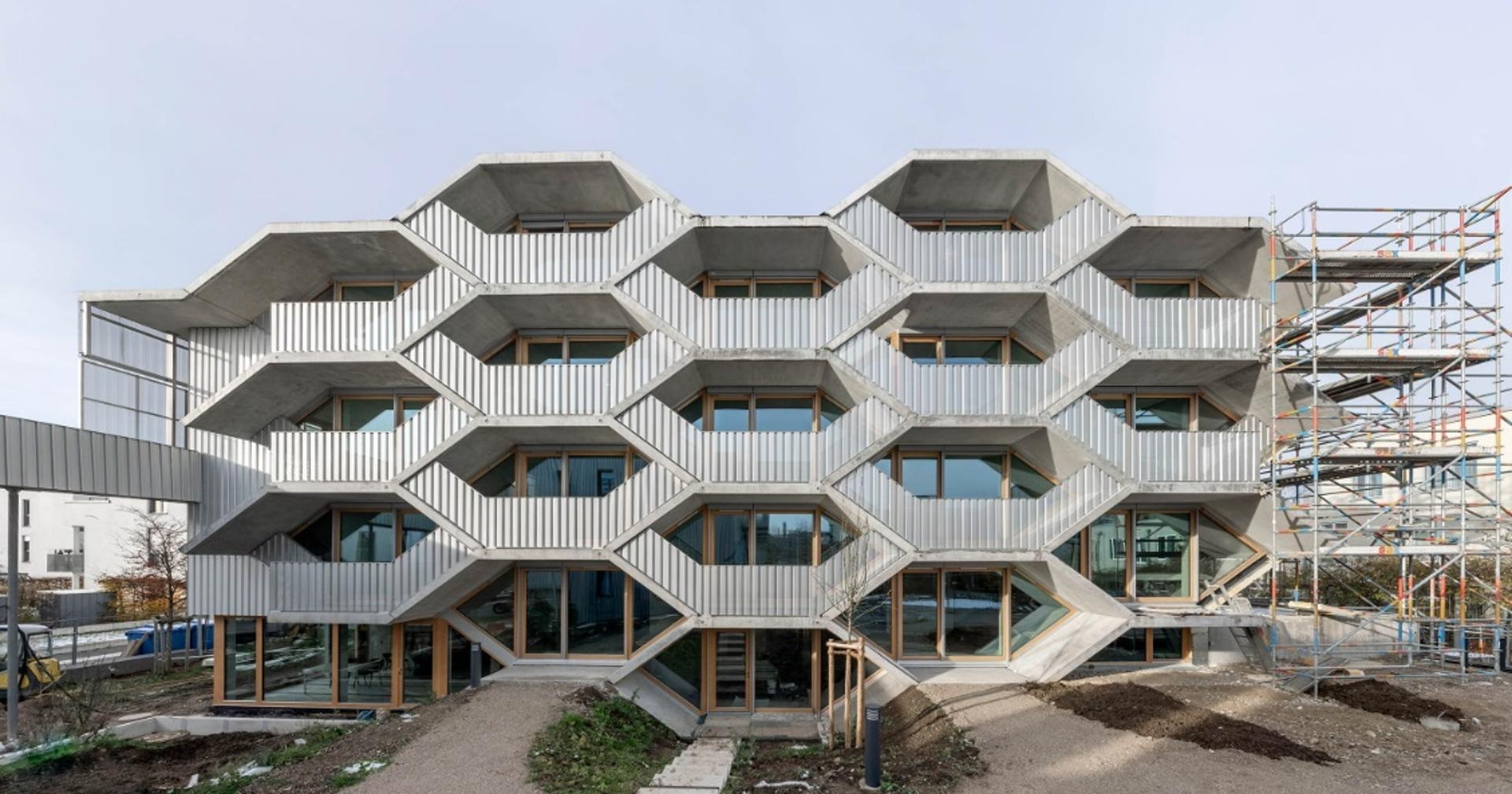 این خانه عجیب؛ نگاه متفاوت معمار آلمانی برای افزایش جذابیت آپارتمان نشینی(+تصاویر)