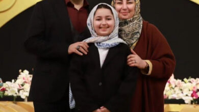 دختر ابراهیم حاتمی‌کیا در کنار همسرش مجری مشهور صداوسیما+ عکس