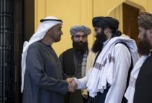 دیدار بحث برانگیز رئیس امارات با "تروریست تحت تعقیب آمریکا" (+عکس)