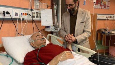 عکس/ اولین تصویر از محمدعلی بهمنی روی تخت بیمارستان