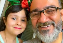 عکس جدید مهران غفوریان در کنار دختر زیبایش