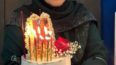 عکس جشن تولد مجری معروف لو رفت