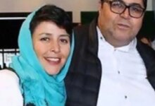 عکس فرهاد اصلانی در کنار همسرش در زیر / این بازیگر دوست ندارد همسری به این زیبایی داشته باشد!