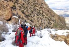 ۸ کوهنورد گم شده در ارتفاعات کاشان پیدا شدند