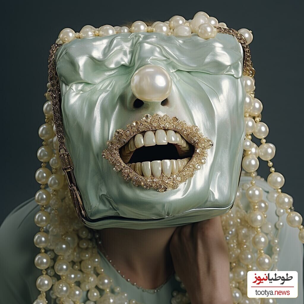 طراحی عجیب و وحشتناک کیف‌های مجلسی زنانه با الهام از چهره انسان!+ تصاویر