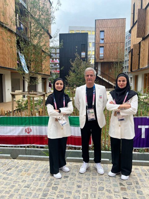 تصاویر ورزشکاران ایران برای حضور در افتتاحیه المپیک پاریس