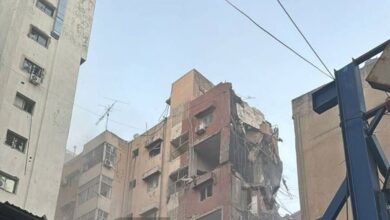 تصاویری از انفجار مهیب در حومه جنوبی بیروت، پایتخت لبنان در نتیجه یک حمله هوایی