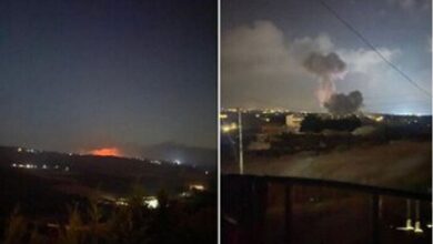 حمله هوایی به حومه بیروت/ اسرائیل شماره 2 حزب الله را هدف قرار داد (+ فیلم)