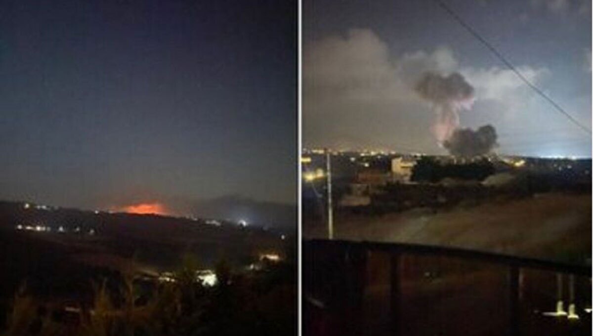 حمله هوایی به حومه بیروت/ اسرائیل شماره 2 حزب الله را هدف قرار داد (+ فیلم)