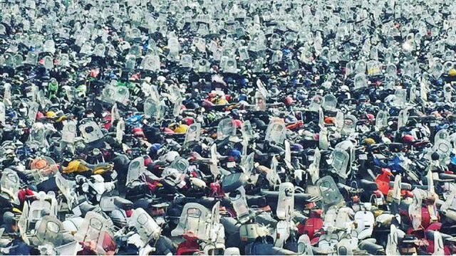 تردد روزانه بیش از ۴میلیون موتورسیکلت در تهران