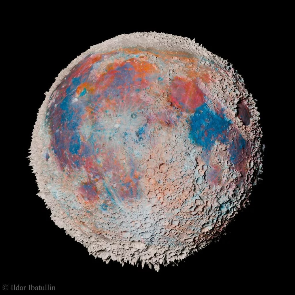 تصویر روز ناسا: ماه اغراق شده