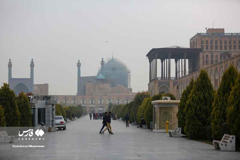 هوای اصفهان در مدار «قرمز»/دودی است که فقط انسان می تواند آن را ببیند