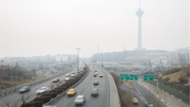 هوای تهران در آستانه وضعیت نارنجی