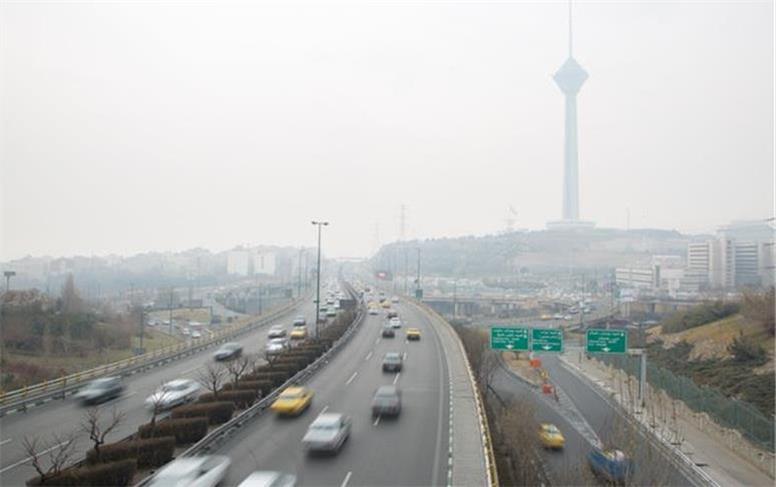 هوای تهران در آستانه وضعیت نارنجی