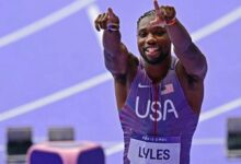 دونده آمریکایی با پنج هزارم ثانیه سریع ترین مرد بازی های المپیک شد