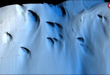 الگوهای عجیب کشف شده در زیر یخ های قطب جنوب (+ عکس)