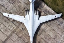 تصاویری خصوصی از بمب‌افکن Tu-160