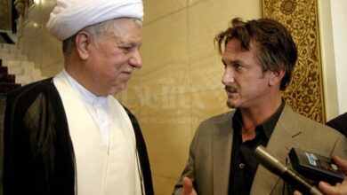 تصویری دیدنی از هاشمی رفسنجانی در کنار بازیگر مطرح هالیوود در تهران+ عکس