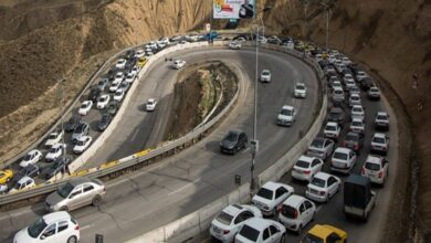 جاده چالوس یکطرفه می‌شود