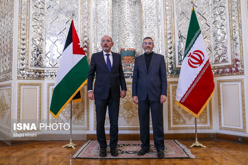 دیدار وزیر امور خارجه اردن با علی باقری (عکس)