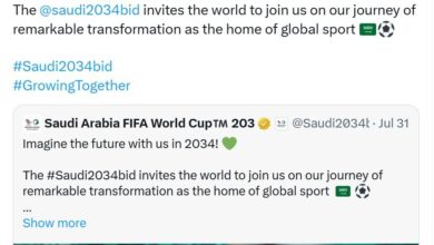رونالدو از میزبانی عربستان سعودی در جام جهانی 2034 حمایت کرد