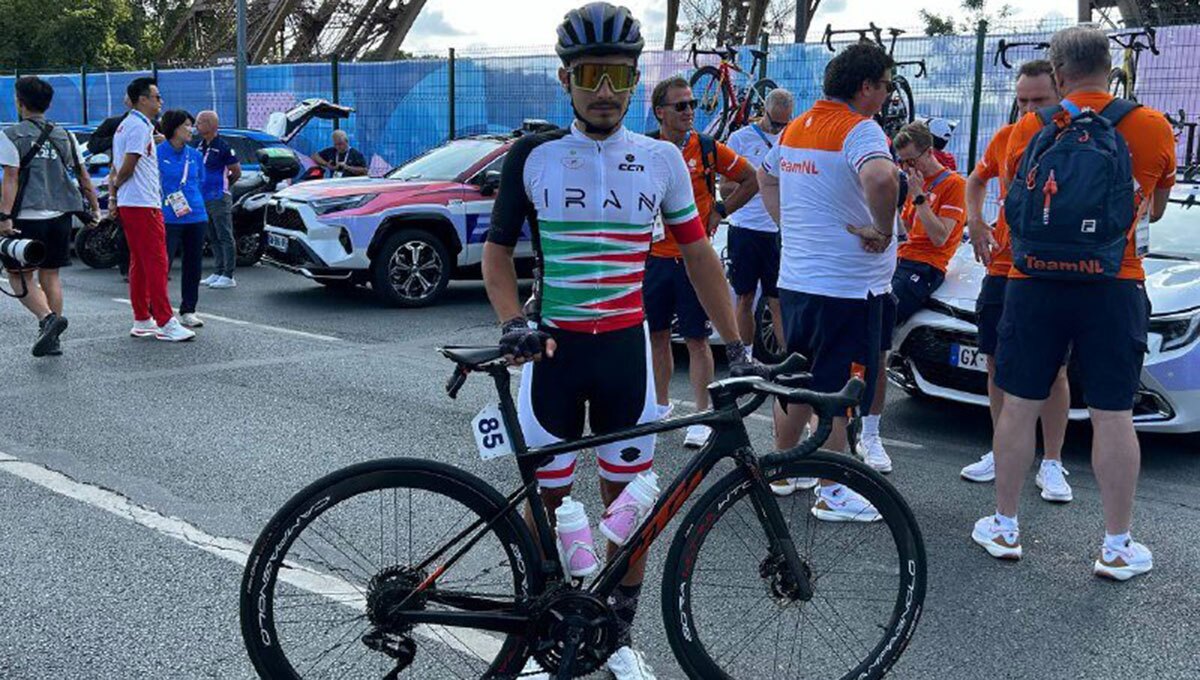 شکستن طلسم ۱۲ ساله؛ رکابزن ایرانی به خط پایان المپیک رسید