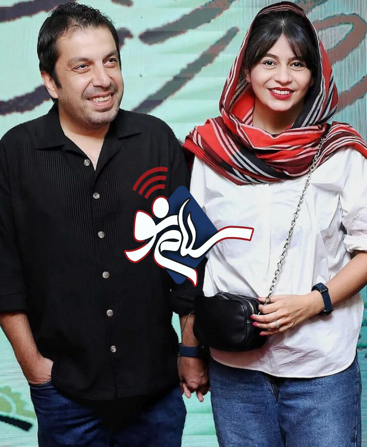 عباس جمشیدی با همسرش دور است + سوژه شدن مدل روسری همسر بازیگر + عکس