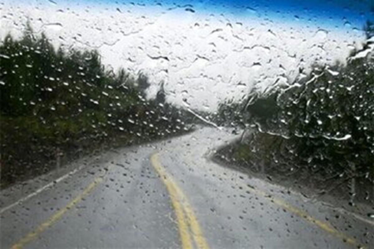 وضعیت بارندگی در جاده‌ها؛ مسافران در این دو استان مراقب باشند