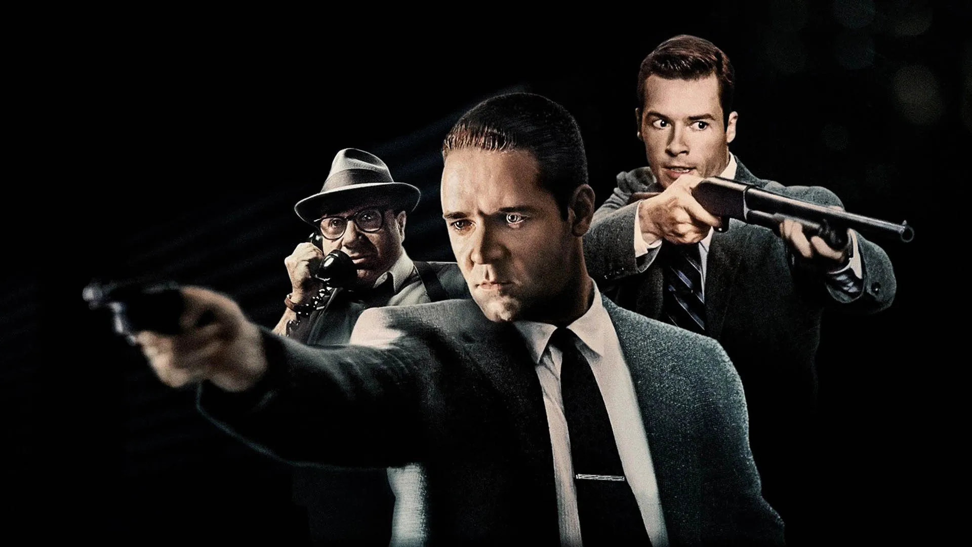 راسل کرو روی جلد فیلم LA Confidential