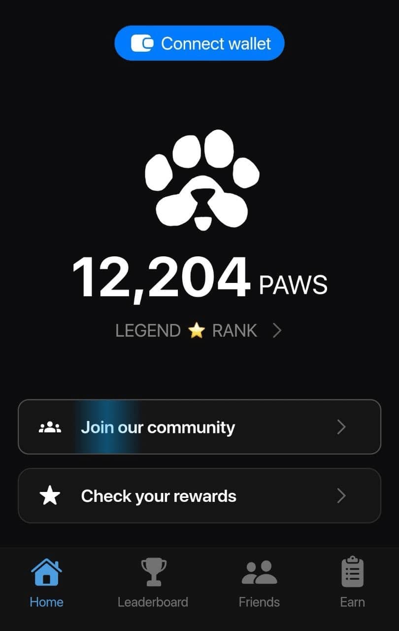 ایردراپ جدید PAWS معتبر چیست؟ لینک ربات بازی Telegram Dogs مانند همراه با آموزش استخراج فارکس.