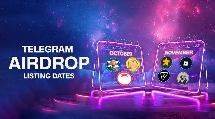 elegram airdrop listing dates in october and ramzarz min