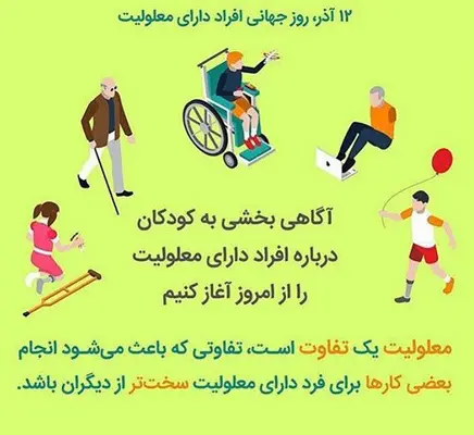 روز جهانی افراد دارای معلولیت