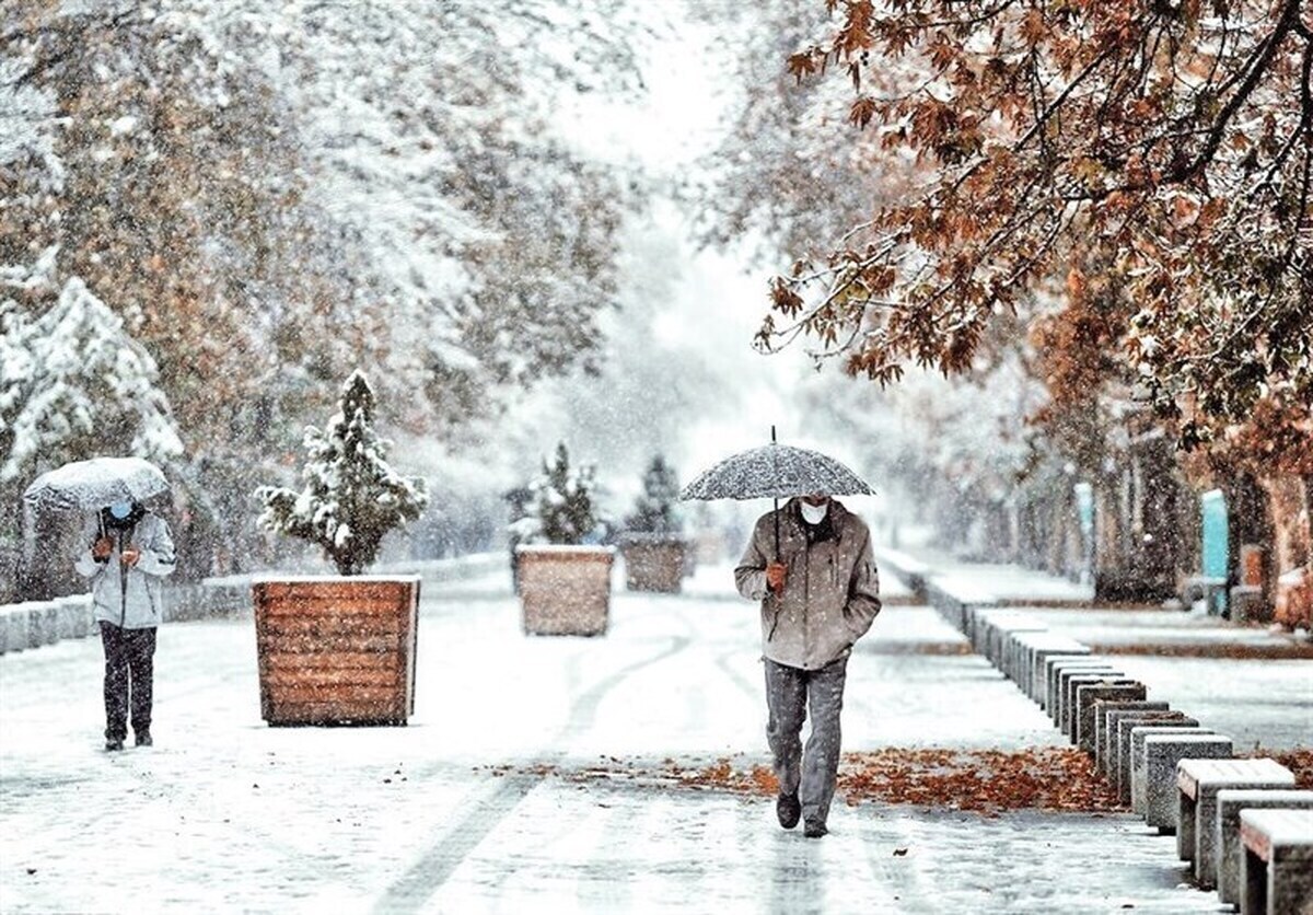 آخرین وضعیت آب و هوا / بارش برف و باران در شرق کشور (فیلم)