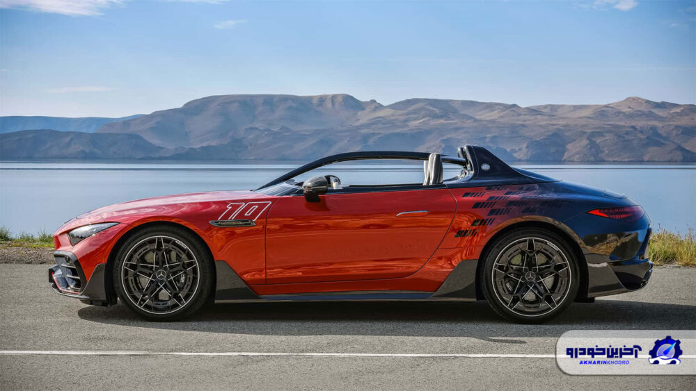 مرسدس-ای ام جی پیور اسپید معرفی شد ؛ زیبا و قدرتمند البته بسیار کمیاب 3 نمای جانبی مرسدس AMG Pure Speed