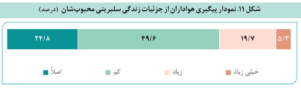 از پست من خوشش آمد!/ فرهنگ سلبریتی در ایران ایرادات زیادی دارد