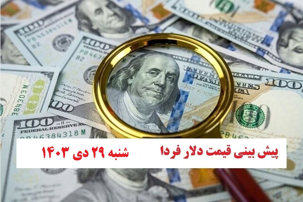 تحلیل نرخ ارز و پیش بینی قیمت دلار فردا شنبه بیست و نهم دی 1403 | فوتبال روزانه