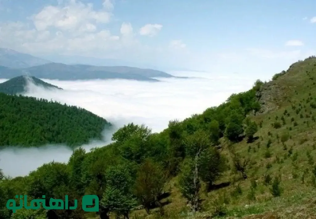 Fereydonkar در زمستان ؛ شهر باستان ایران از عصر برنز 2 جنگل Soute Feidunkar