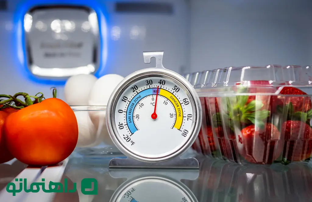 راهنمای دمای یخچال فریزر در فصول مختلف 1 دمای یخچال را تنظیم کنید