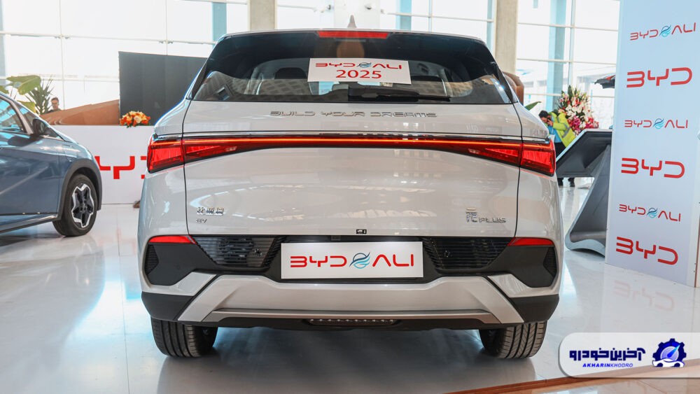 واو دی یوان پلاس با Byd-ali به نمایشگاه خودکار تهران آمد