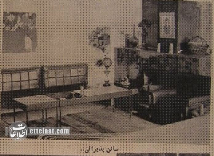 ابراهیم گلستن خانه ای را که برای او پرداخت کرده بود ، بست!