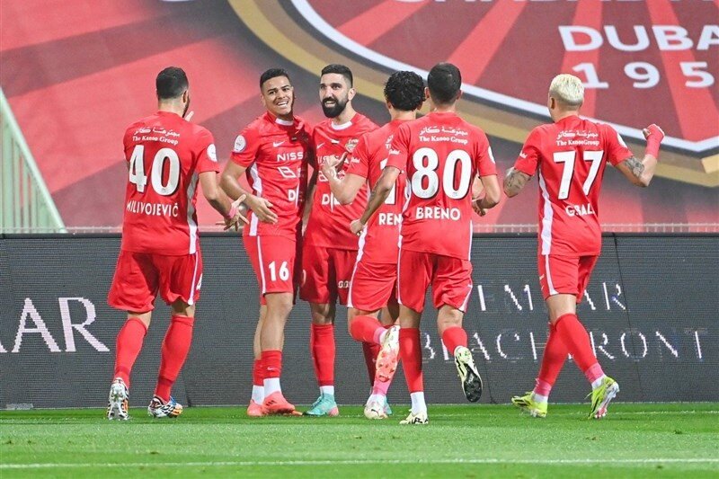 عکس | قهرمانی آزمون و عزت‌اللهی در لیگ امارات